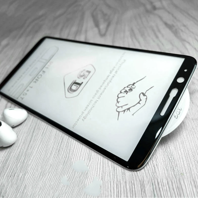 JGKK 5D полное покрытие закаленное Стекло для OnePlus 7 7, 6 комплектов/партия, размер 6T чехлы для айфонов 5 5T OnePlus 6 Экран Защитная пленка для OnePlus 5T OnePlus 5 1+ 7 Стекло - Цвет: For Oneplus 5T