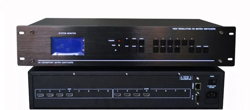 Матричный Коммутатор HDMI Max. 16*16 переключатель HDCP 1080P с 3D дисплеем автоматический
