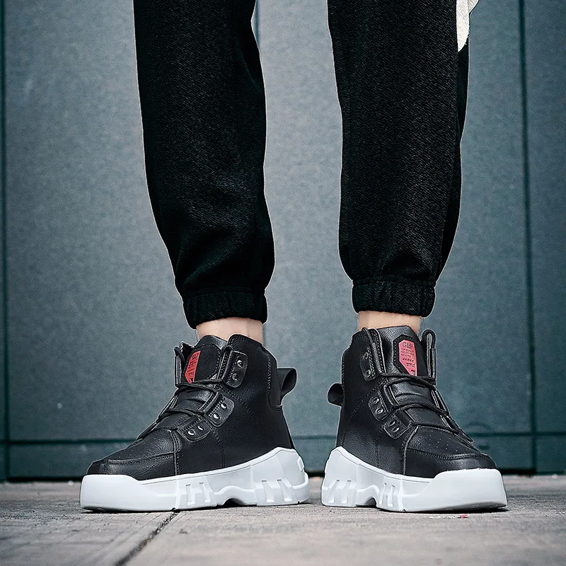 Высокие модные мужские кроссовки AREQW лидер продаж удобная мужская повседневная