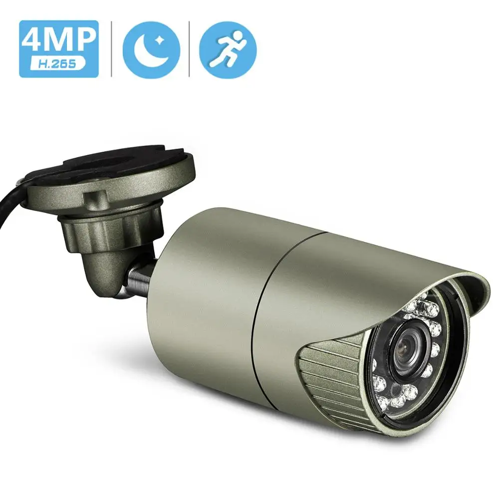 Besder H.265 ip-камера безопасности 2MP 3MP 4MP наружная Водонепроницаемая камера видеонаблюдения P2P детектор движения оповещение по электронной почте ONVIF DC 12 В 48 в PoE