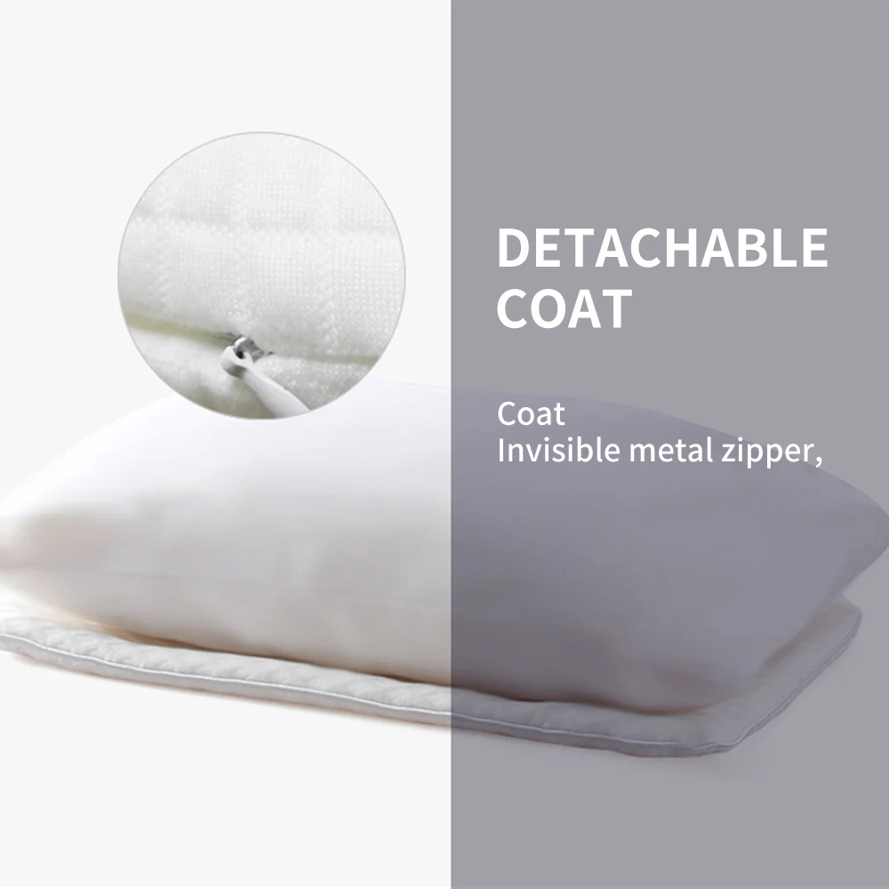 1 шт. бамбуковые измельченные подушки из пены с памятью прочные регулируемая