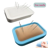 new acupuncture skill learning practice simulation skin model acupuncture accupuncture training bag practice board