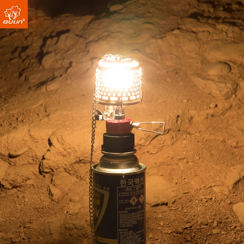 

Bulin Outdoor Camping Gas Lamp Lighting Lantern Camp Light Lamp Stove Heating Gas Camp Light Illuminated BL300-F1/BL300-F2
