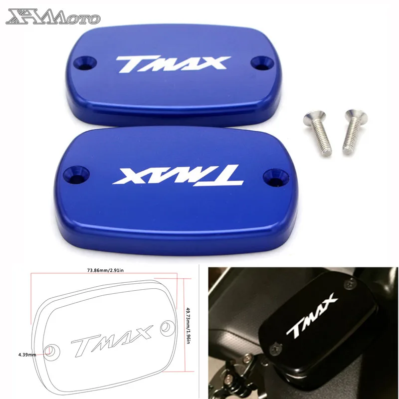 Крышка передней тормозной жидкости для мотоцикла подходит Yamaha TMAX 500 530 CNC