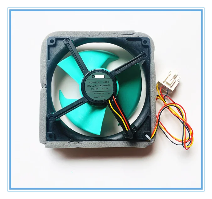 

Free shipping 4715JL-04W-S29 12V 0.23A three-wire refrigerator fan