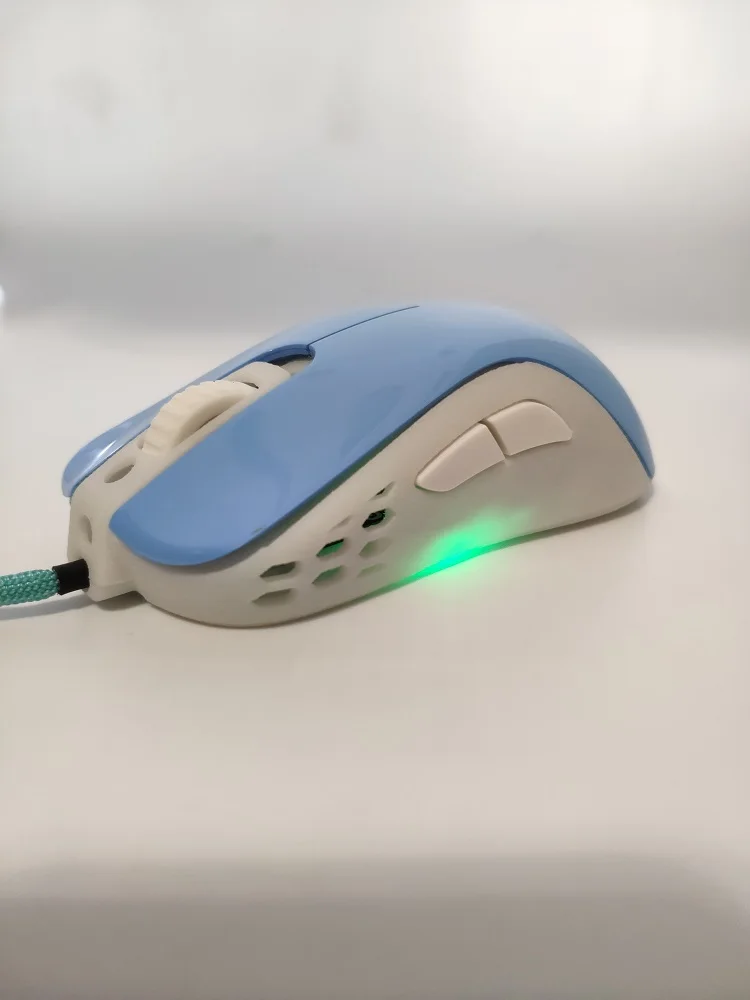DIY легкий Чехол для мыши E Sport FPS Gamer Zowie Divina S2 с боковой панелью на заказ 19g Phantom