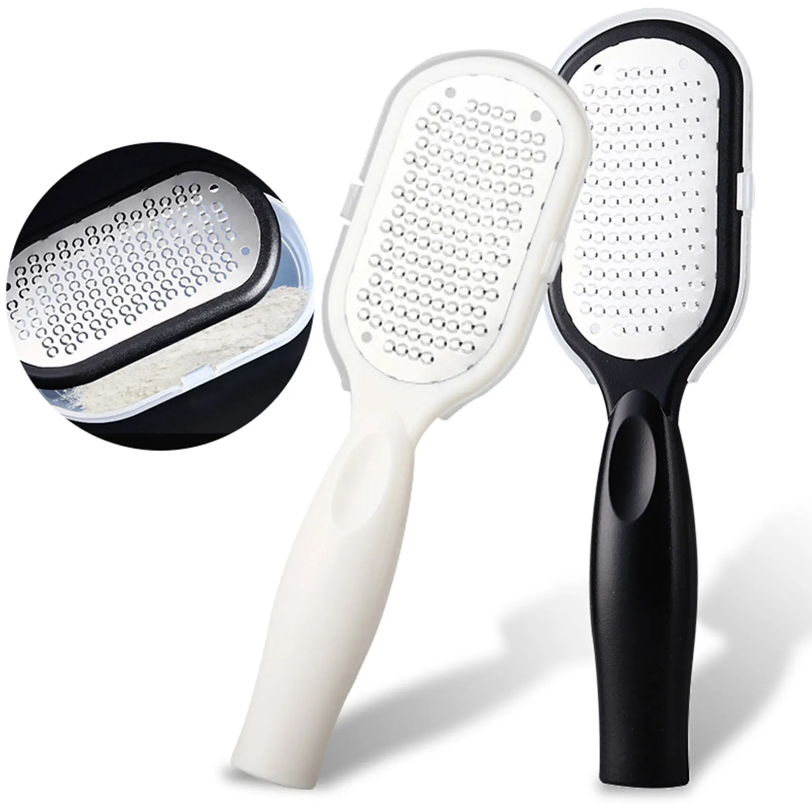 

1 Pcs Professional Stainless Steel Callus Remover Foot File Scraper Pedicure Tools Dead Dead Skin Remover For Feet Foot Care