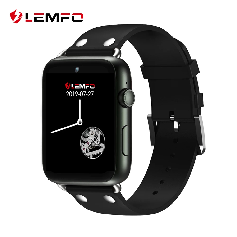 LEMFO LEM10 4G Android 7 1 смарт часы для мужчин 3 Гб + 32 ГБ GPS Wi Fi 780 мАч большая батарея 88