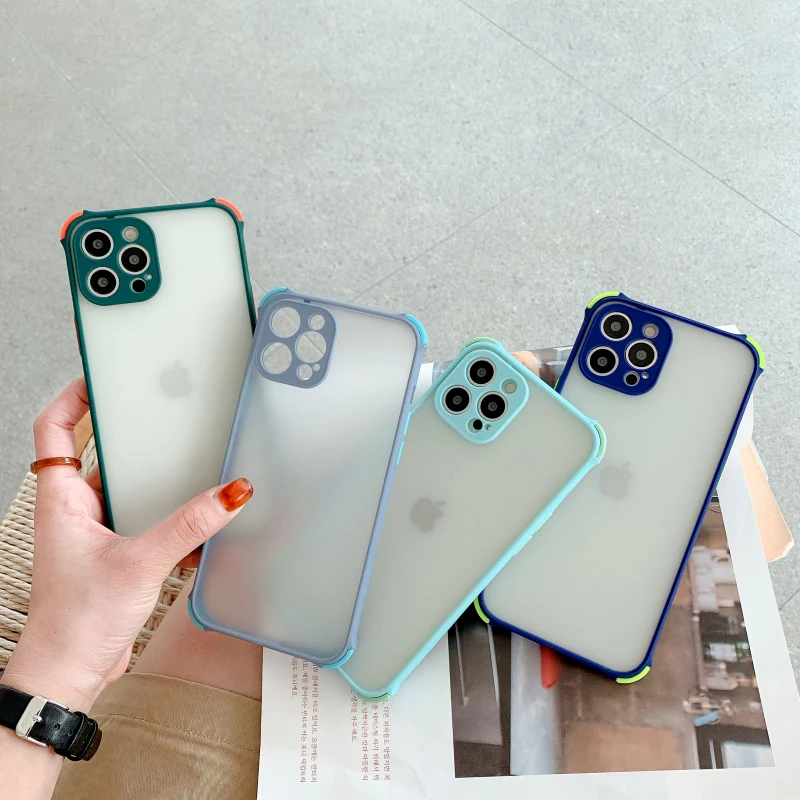 

Phone Case For Huawei P30 Lite Honor X10 Max 30 Plus 30S 20 Nova 5T 9A Y9S P Smart Pro 2019 Matte Transparent Protection Cover