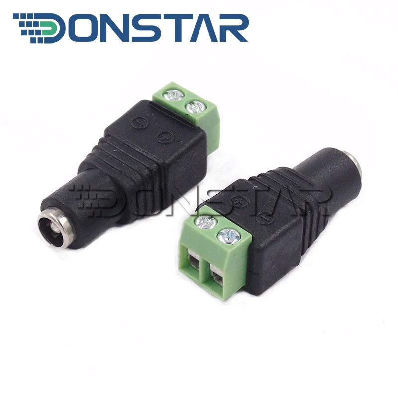 10 шт. разъем постоянного тока для камеры видеонаблюдения 5 мм x 2 1 1*5 3 5*1 35 5*2 кабель
