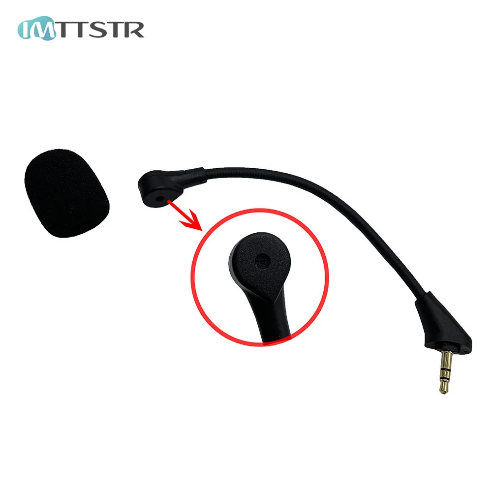 Mic for Corsair HS50 HS60 HS70 Headsets Noise Cancelling 3.5mm Jack Boom PC Game Sound Microphone Accessories