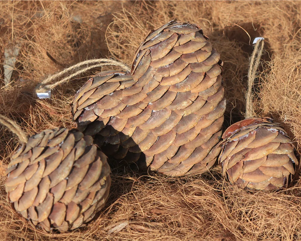 Новогодние украшения ручной работы для дома подвеска в виде шариков форме сердца