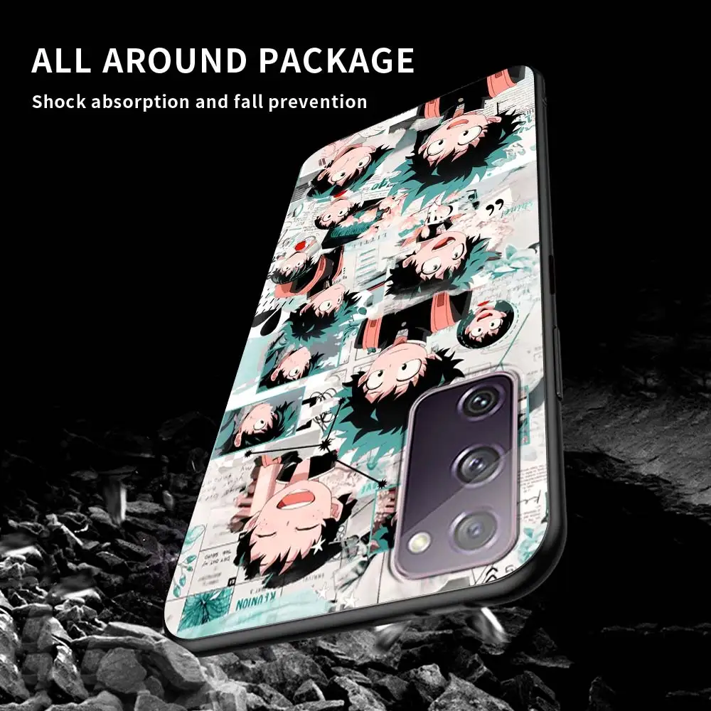 

My Hero Academia Silicone Cover for Samsung Galaxy S20 FE S21 S10 S9 Plus S8 Note 20 Ultra 10 Lite 9 8 Soft Phone Case