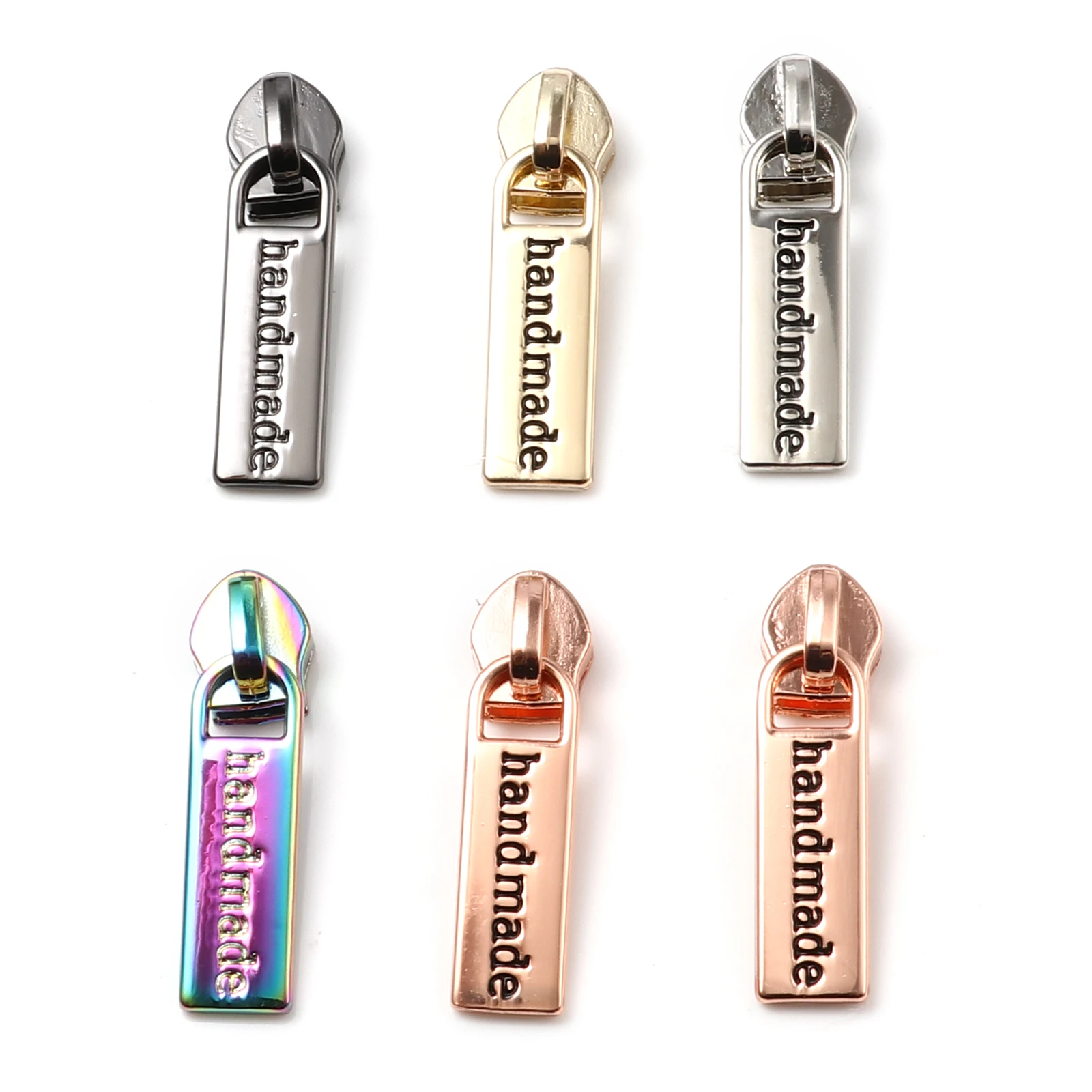 Слайдеры на молнии ручной работы 5 шт. нейлоновые наконечники для одежды набор