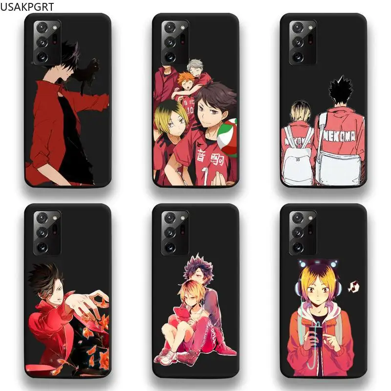 

Haikyuu Kuroo Tetsurou Phone Case For Samsung Galaxy Note20 ultra 7 8 9 10 Plus lite M51 M21 M31 J8 2018 Prime