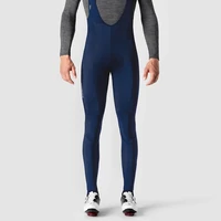 2021 navy winter mens cycling bib pants winter tights with pad warm cycling bib trousers thermal fleece mountain bike pants