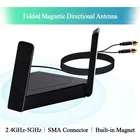 Внешняя Магнитная Wi-Fi антенна 6 дБи, фоторазъем 2,4Gдвойная полоса для мини-PCI-карты, камеры, USB-адаптер, сетевой маршрутизатор