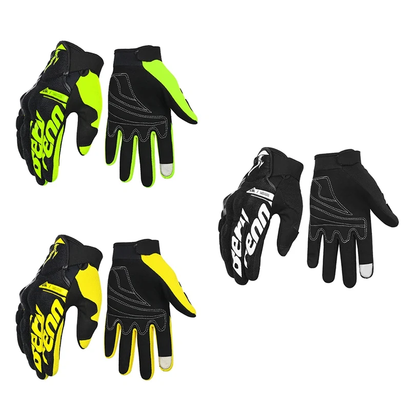 Новые летние мужские мотоциклетные перчатки Guantes Moto мотоцикл мотопробег, Гонки перчатки Мотоцикл Дышащие полный палец перчатки
