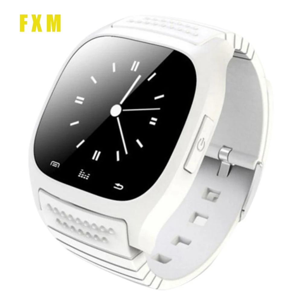 Лучшие электронные часы Спорт Bluetooth Смарт Роскошные Smartwatch M26 с циферблатом SMS