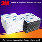 Двухсторонняя клейкая прямоугольная губка для фиксации стен, 3 м, высоковязкое украшение для бытовых автомобилей, двухсторонняя клейкая накладка