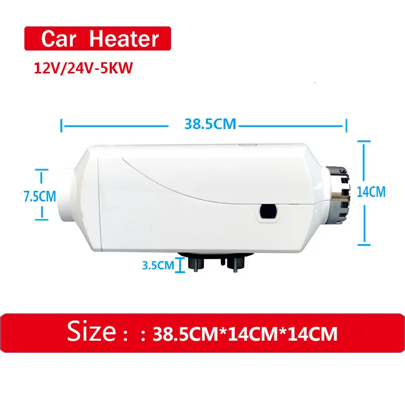 Паркинг теплого воздуха Алюминиевый корпус стояночный нагреватель может