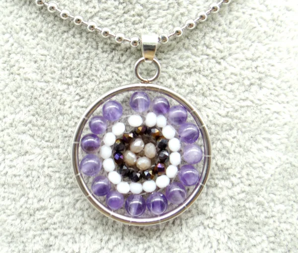 Подвеска из натурального камня 7 дюймов Рэйки лечение чакры лазурит кварц