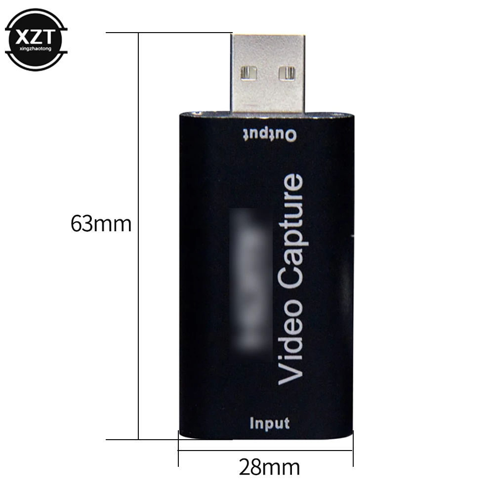 USB 3.0 HDMI-Compatible Video Capture Card 1080p 60fps Grabber Record Box for PS4 OBS Game Recording PC Live Streaming | Компьютеры и