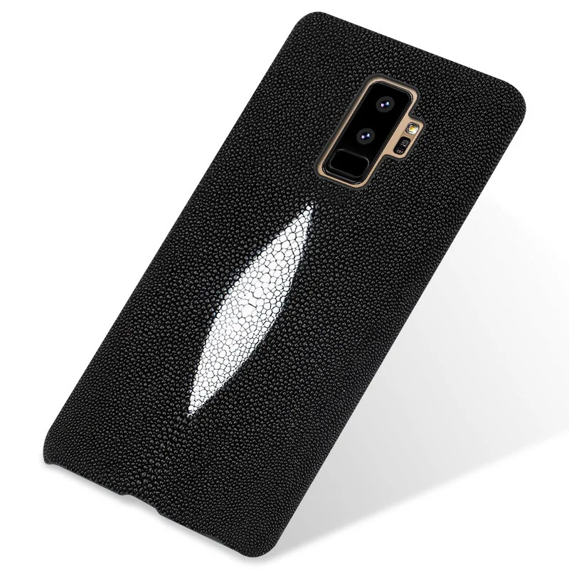 Натуральная кожа анти-осень половина-пакет чехол для телефона samsung Galaxy S8plus S9 S9plus