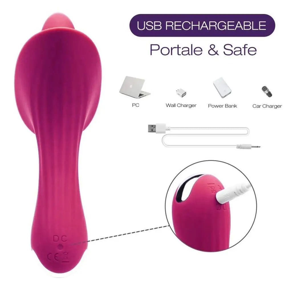 OMYSKY язык вибратор точки G Клитор эротическая стимуляция взрослые секс игрушки