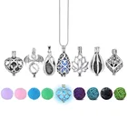 Разнообразные фетровые светящиеся шарики, лавовый камень, антикварные винтажные ожерелья, медальон, духи, диффузор эфирного масла, ожерелье