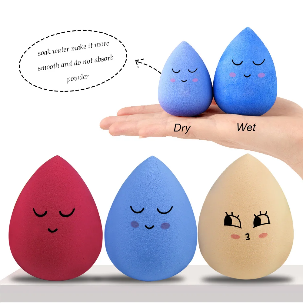 2 шт. профессиональная губка для макияжа B1385| |
