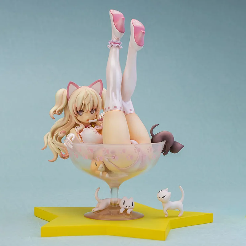 

19cm Japanese Anime SkyTube BLADE Chiyuru Lingerie Sexy Anime Action Figure Toy Sexy Cat Girl Statue Adult Collectible Model Toy