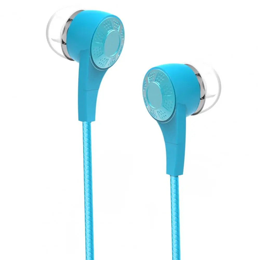 

HOT SALESY15 3.5mm Dynamic Wires Heavy Bass HiFi In-ear Sport Earphone with Microphone