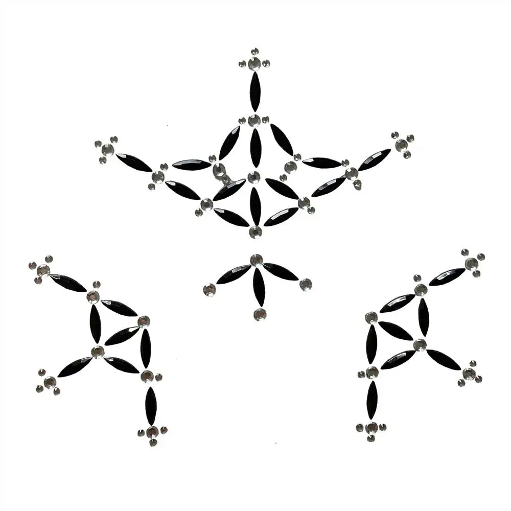 HFG21 1 шт. Паук Паутина макияж ужасное лицо драгоценный камень для лица декор