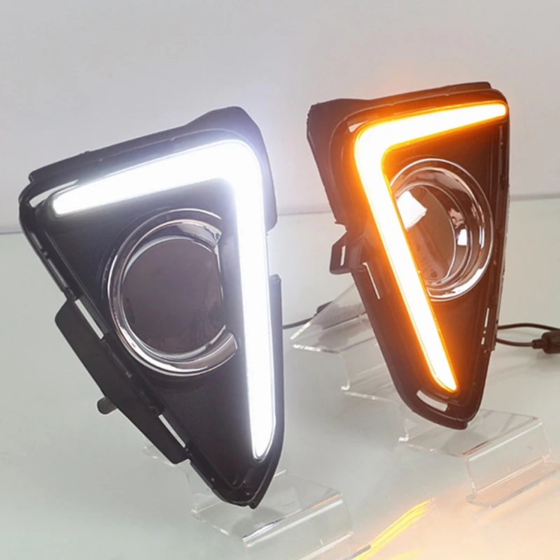 1 комплект 12 В ABS Автомобильные светодиодные дневные хосветильник