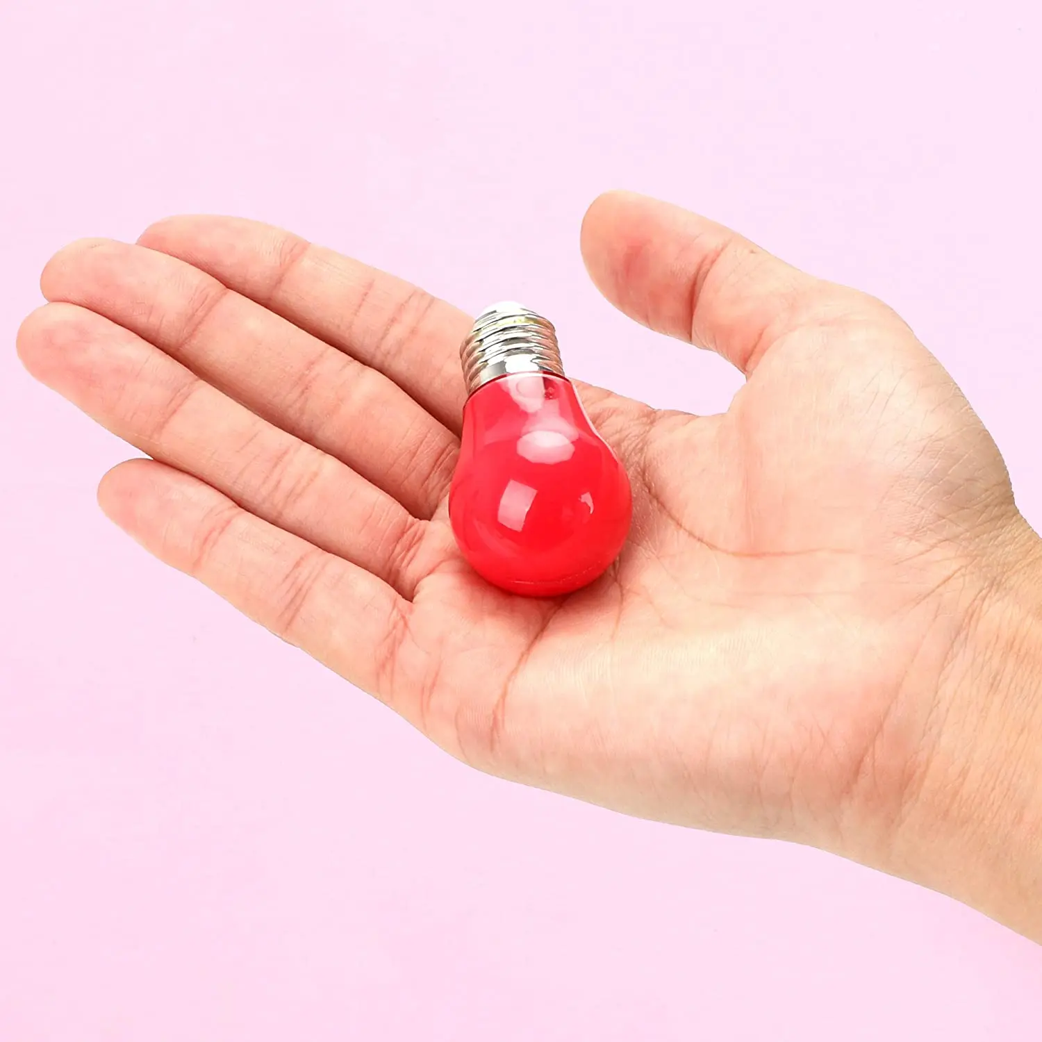 200 шт. 6 мл забавная подсветка в форме лампы бальзам для губ пустые многоразовые