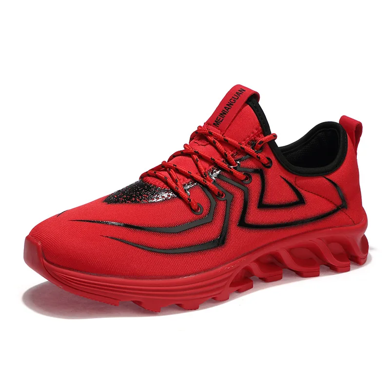 

2021 Man Running Shoes Comfortable Breathable Fashion Black White Grey Green Blue RedMens Trainers Sneakers 39-44