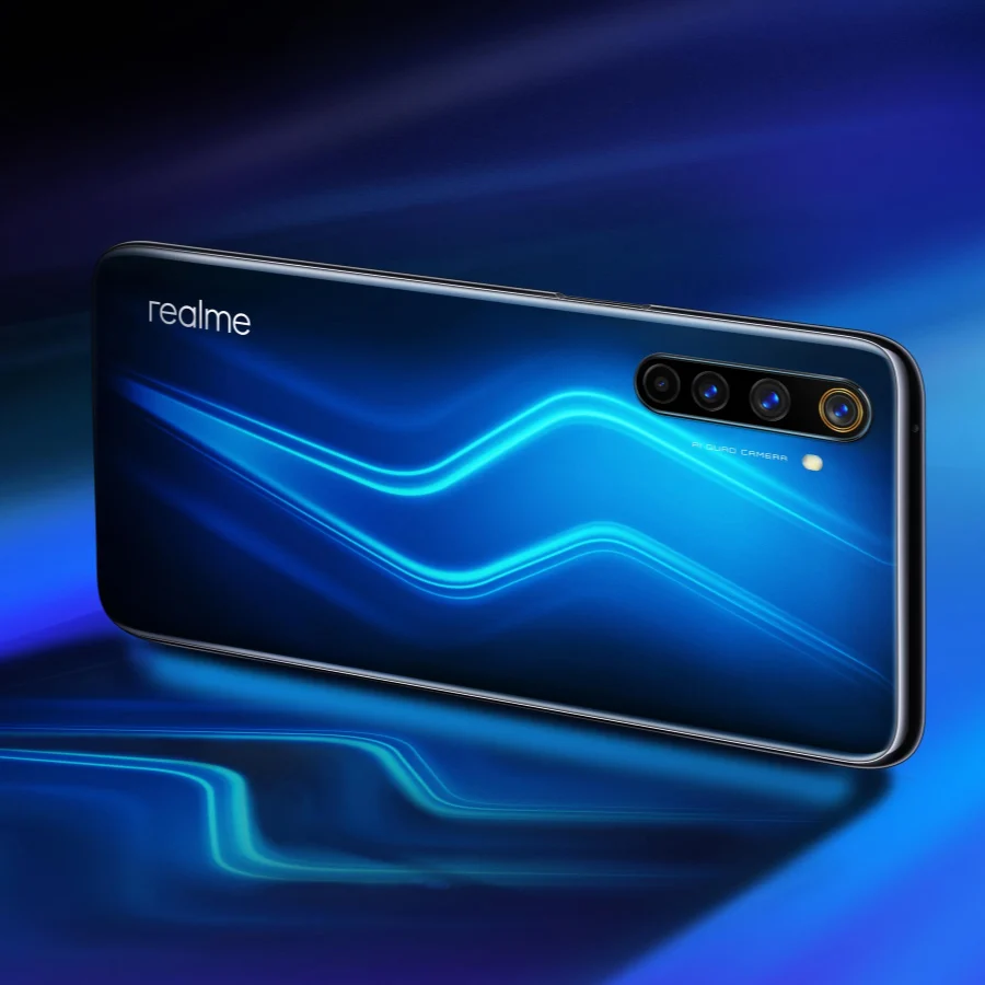 Смартфон realme 6 Pro 8 + 128 ГБ Snapdragon 720G 30 Вт 90 Гц 4300 мАч|Смартфоны| |