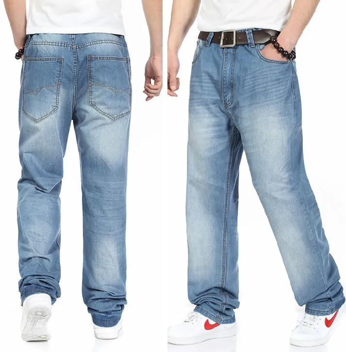 

size 44 Plus 42 5XL 4XL men's rock Skateboard HIP HOP jeans 2020 New baggy jeans HIGHT QUALITY designer brands man trousers