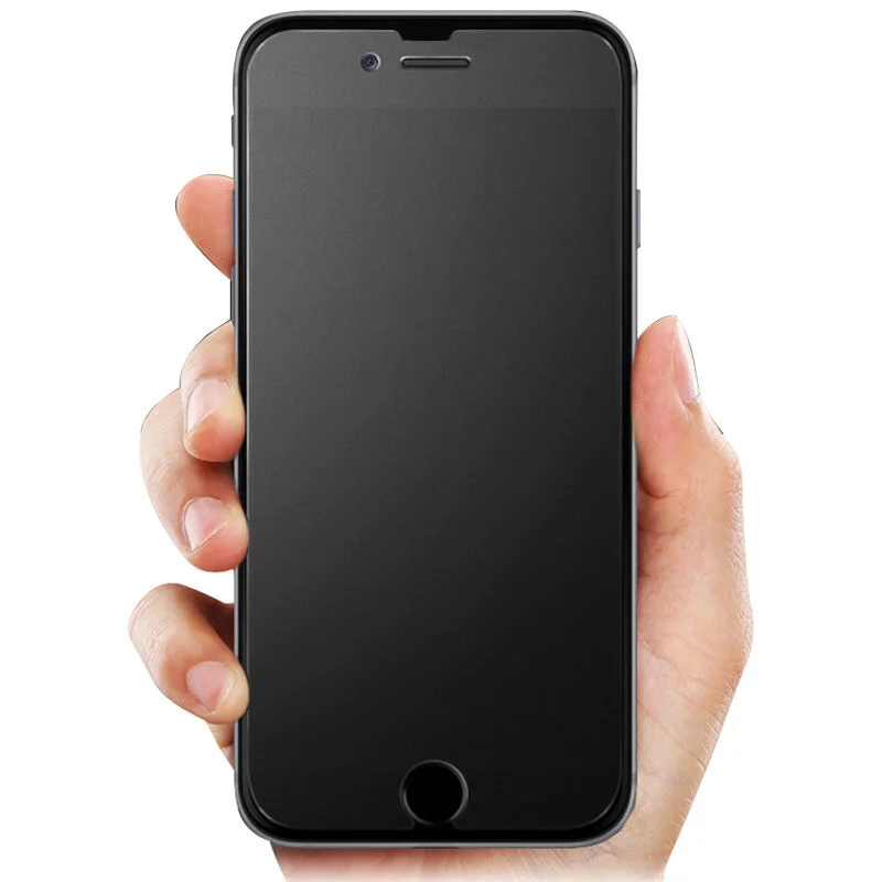 Защитное стекло для Iphone 13 12 X XR XS 11 Pro Max 8 7 Plus 6S 5 закаленное матовое с защитой от