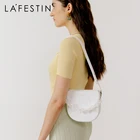 LA FESTIN 2021 Новая модная сумка-мессенджер дизайнерская сумка с цепочкой на подмышках сумка через плечо кожаная кристально чистая цепочка украшение