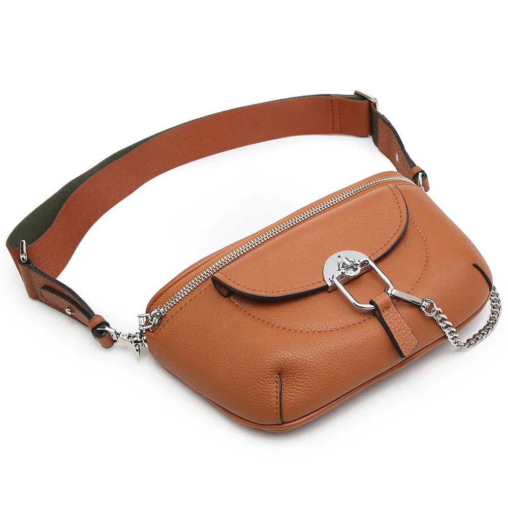 Модные Поясные Сумки из натуральной кожи для женщин и девушек Лидер продаж