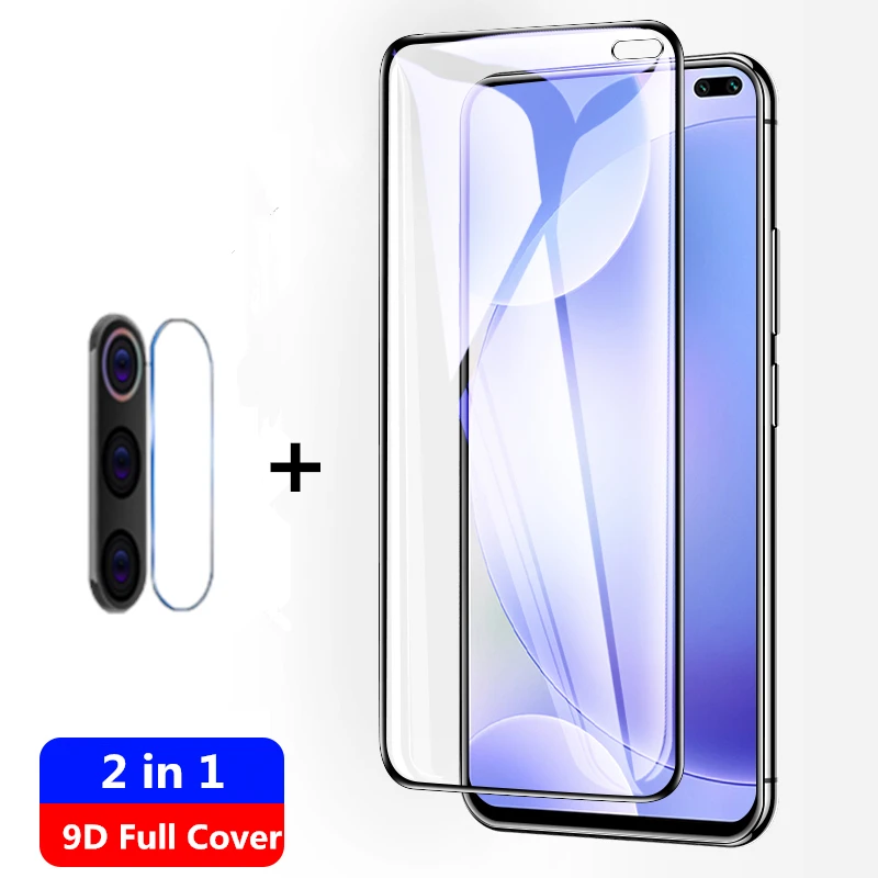 2 в 1 закаленное стекло для Xiaomi Redmi K30 5G камера Защитное Xiomi Защитная пленка