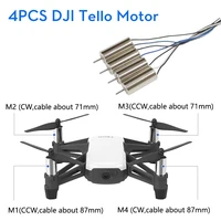dji ryze tello drones motor engine repair parts 4pcs 1set remote control folding toy fpv rc quadcopter component