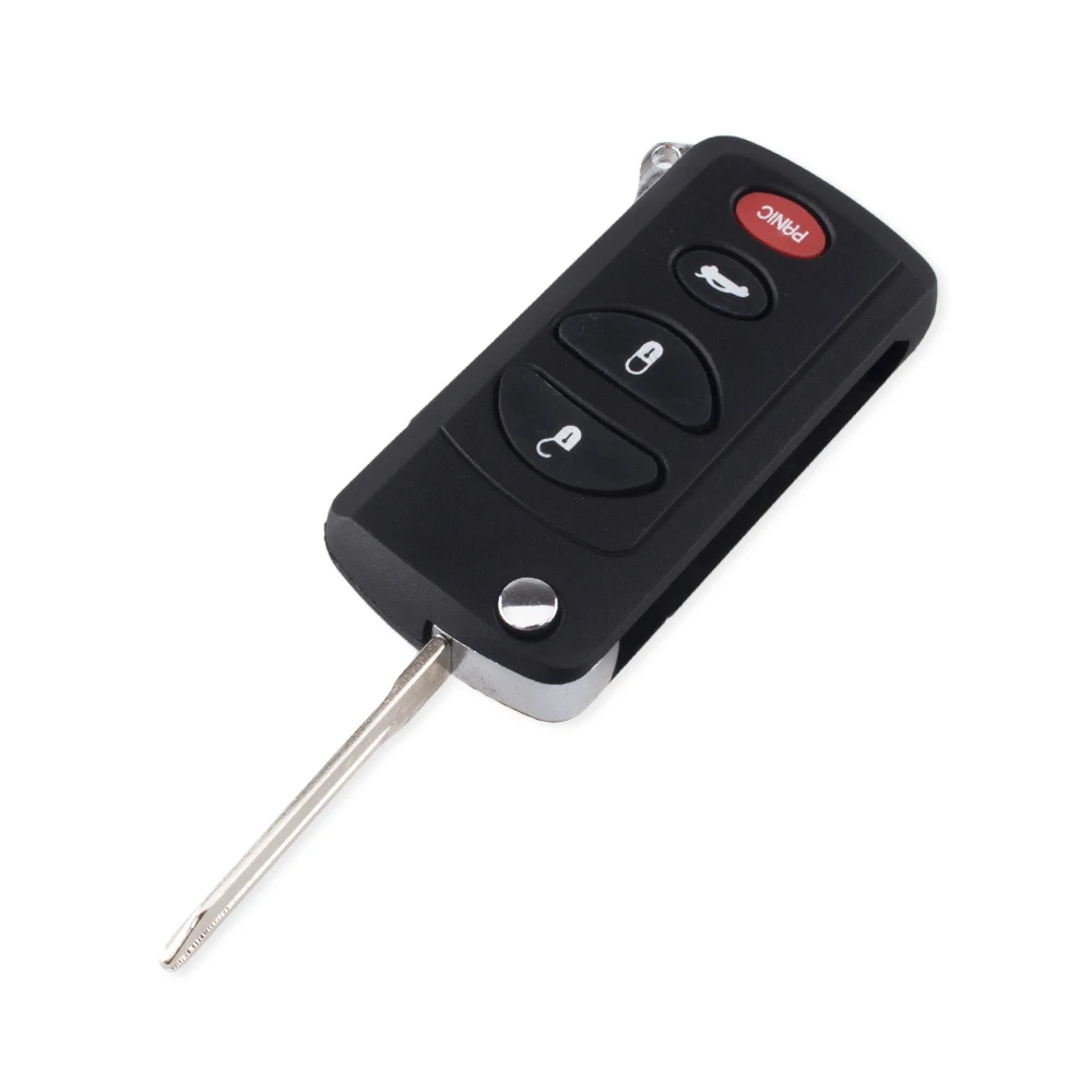 Чехол для автомобильного ключа KEYYOU 4 кнопки модифицированный Chrysler Sebring For Jeep Liberty