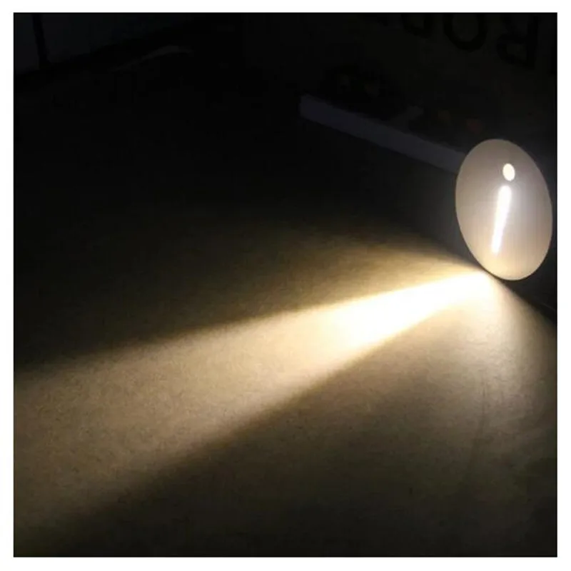 Настенный светильник утопленный лестницы Светильник светодиодный 3W ПИР