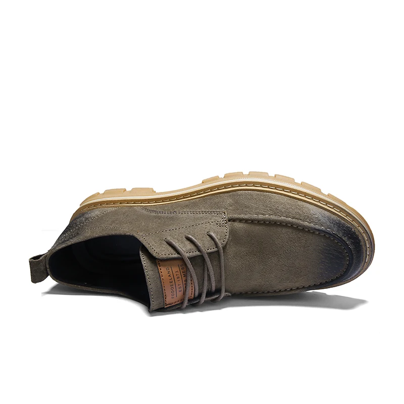 KATESEN 2019 Autumn New men shoes Men Martens Shoes Brogue Casual Genuine Leather Work Business | Обувь