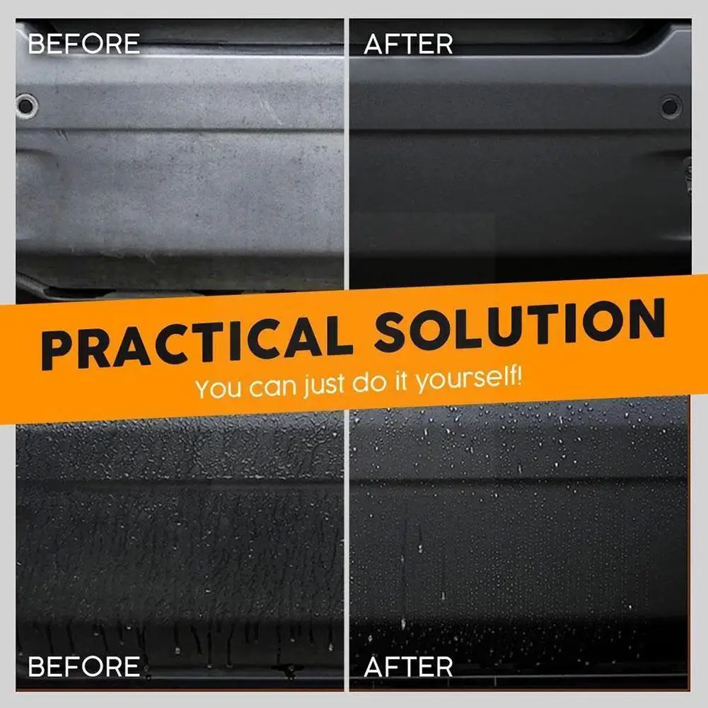 

1pcs Car Plastic Parts Retreading Plastic Retreading Cleaner Restorative Reducing Car Agent Wax Agent Tools Instrument Pane H6Z4