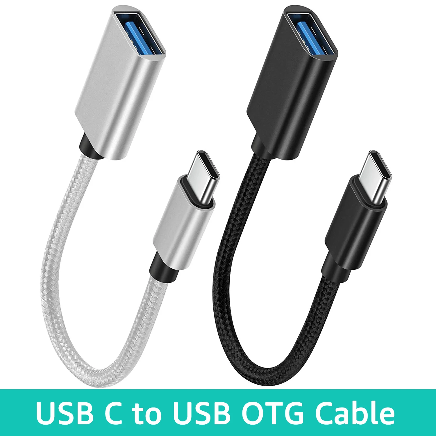 Кабель-адаптер OTG Type C с USB на Type C, адаптер-коннектор для Xiaomi, Samsung S20, Huawei, кабель передачи данных OTG, конвертер для MacBook Pro