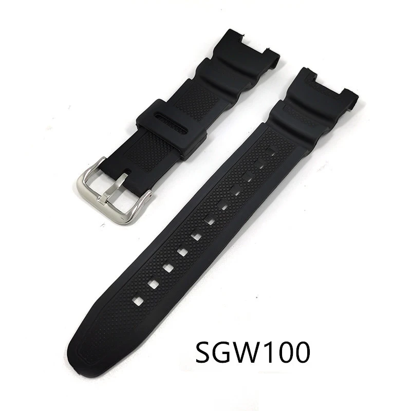 Ремешок из ПУ кожи для Casio G shock sgw100 SGW-100 спортивный водонепроницаемый резиновый